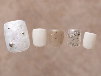 アイネイルズ 吉祥寺店(I nails)の写真/【初回オフ無料】FOOT☆ニュアンスアート8480円～[吉祥寺/パラジェル/春ネイル/桜ネイル]