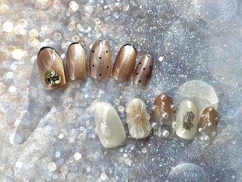 キュアバイアニーアンドジーノ(Qa by Annie&Gino)/9月キャンペーンネイル第3弾