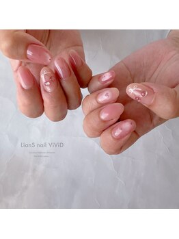 リアンスネイル ヴィヴィッド 岡山店(LianS nail ViViD)/ナチュラル