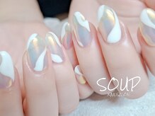 スープ(SOUP)/オーロラ ニュアンス ホワイト
