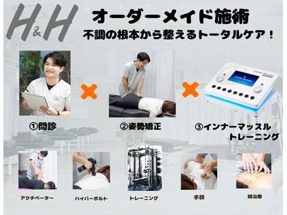 h&h八王子のパーソナル鍼灸整骨院・整体院の写真
