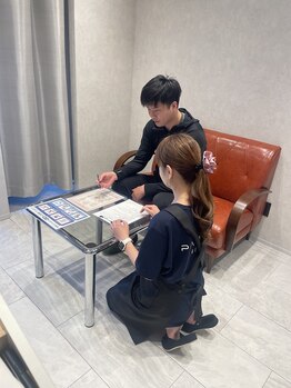 パルティービューティー 野田阪神店(PARTIE BEAUTY)/カウンセリングから