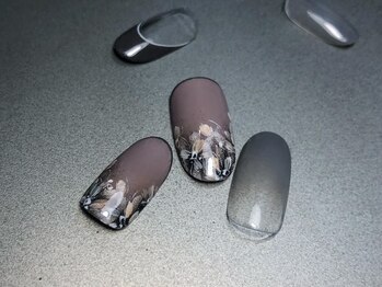 オーラリー ネイル アート メゾン(ORRERY nail art maison)/ハンド / シックフラワー