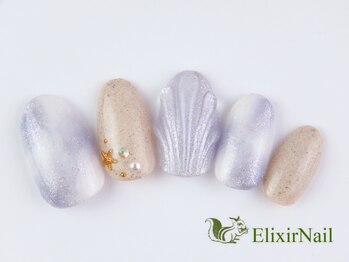 エリクサーネイル 五反田(Elixir Nail)/定額a シンプル/クーポン使用