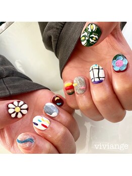 ヴィヴィアンジュ(viviange)/hand nail