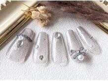 ジュネル/キラキラビジューネイル