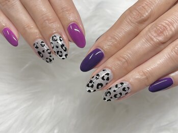 ネイルアンドアイラッシュサロン レア 千葉店(Lea)/4本アートジェルネイル