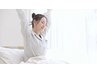 【朝起きてもスッキリしない方に】睡眠の質改善コース （90分）