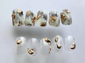 ドロウトーキョー(DLAW tokyo)の写真/ファッショナブル×クリエイティブ。お客様の“自分らしさ”を追求【定額シンプルアート¥6600】[渋谷]