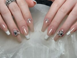 長さ出しシンプルデザイン