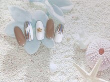 ネイルサロン&スクール ジーナ(GINA)/8月定額トレンドアート