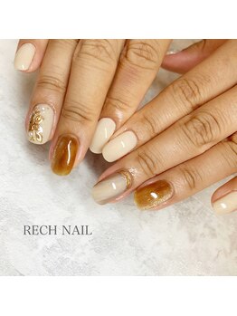 レッシュネイル サロンアンドスクール(RECH NAIL salon&school)/flower×nuance*