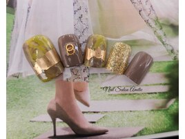 ニュアンス綺麗カジュfootネイル