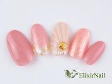 エリクサーネイル 五反田(Elixir Nail)/定額a シンプル／クーポン使用