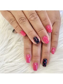 はあとねいる 八戸日計店/お客様ドット柄ネイル☆