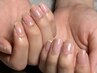 【オフ込み】ハンドクリアネイル　60分　4000円
