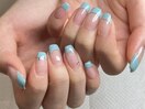 ライトブルーフレンチ