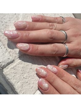 ゼロ アトリエ(ZERO Atelier)/春色ニュアンスネイル