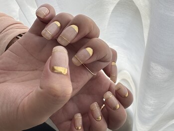 ペアリング(Pairing nail&eyelash)/free art 90min/持込みデザイン