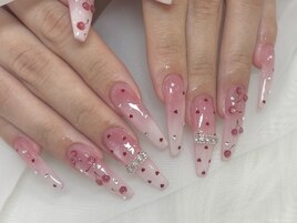さくらんぼ×グラデーション