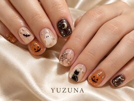ハロウィンネイル076