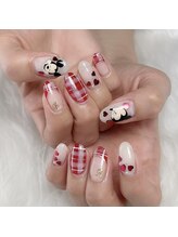 モモ(Momo)/キャラクターネイル