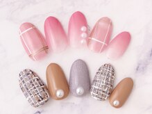 モアニ ヒロオ 渋谷店(MOANI Hiroo)/チェック柄ネイル☆