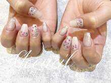 アクイユ 銀座店(ACCUEIL)/押し花ネイル