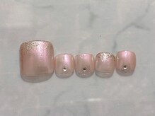 ミンクスタイル 浜松町店/フットネイル＊7480デザイン