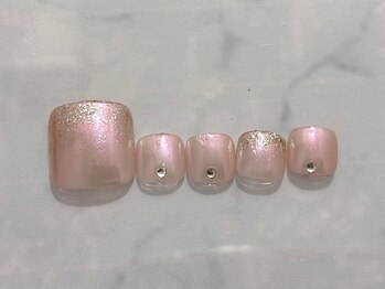 ミンクスタイル 浜松町店/フットネイル＊7480デザイン