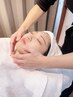 小顔効果！手技・カッサ・美顔機マッサージに炭酸パックコース(剃り無し)