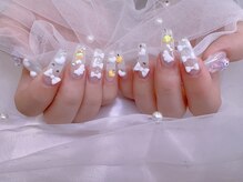 ユミ(U mi)/チップ長さ出し>アートやり放題