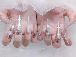 チップ長さだしネイル