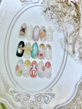 ティーエヌ 本厚木店/和ネイル☆8500円【9350円税込】