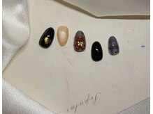 メイリーネイル(Maylie Nail)/月限定　くまちゃんネイル♪