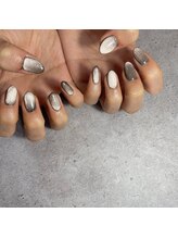 エトワール 大垣店(Etoile)/ニュアンスネイル(白木作成）