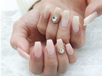 サンネイルズ(sun nails)/ワンカラー+オプション
