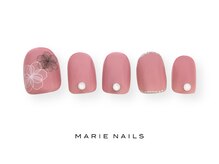 マリー ネイルズ いわきラトブ店(MARIE NAILS)/定額5500円税込 ピンク0226a