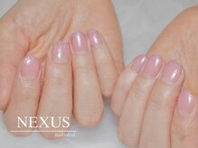 ネクサス(NEXUS)/オーロララメのピンクネイル