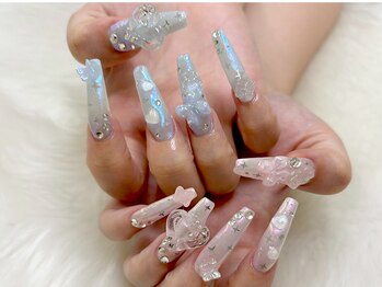 プリュム(Plume)の写真/毎月追加されるデザイン・スカルプも有★飽きがこないこと間違いなし♪【40種類~】ジェル定額コース¥7700~