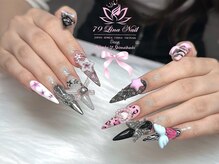 LINANAILで大人気のデザインをご紹介☆彡カラーパーツも豊富にご用意♪長さ出し/持ち込みデザインOK◎