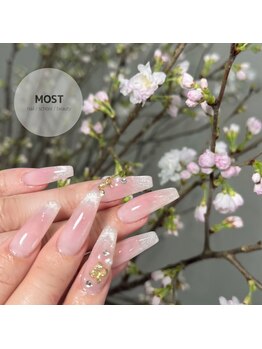 モスト(MOST)/春マグネットネイル