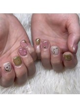 イユー(yeu)/ショートネイルも可愛い♪