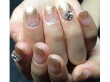 リエル(Riel)/ブロンズラメグラ＆Ｖカット★