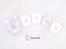 リモアネイル(limore nail)/【フット】ハート☆