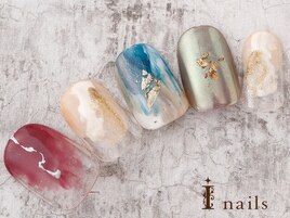 メタリックニュアンス　8000円