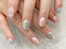 トゥ(To...)/パステル塗りかけネイル♪