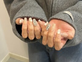 レースネイル : yuua