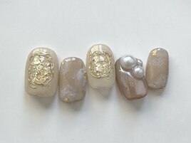 インクフラワーネイル