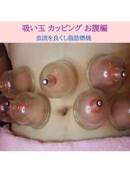 韓国 カッピング 吸い玉専門店 ラボ/お腹の要らない脂肪を撃退！